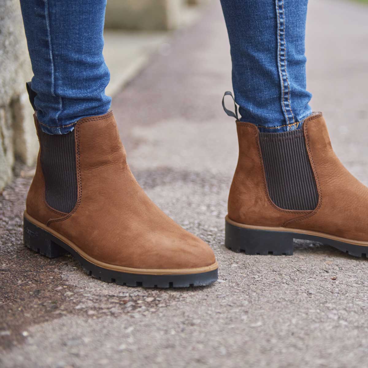 DUBARRY Kilcommon Women's Chelsea Boots - Walnut