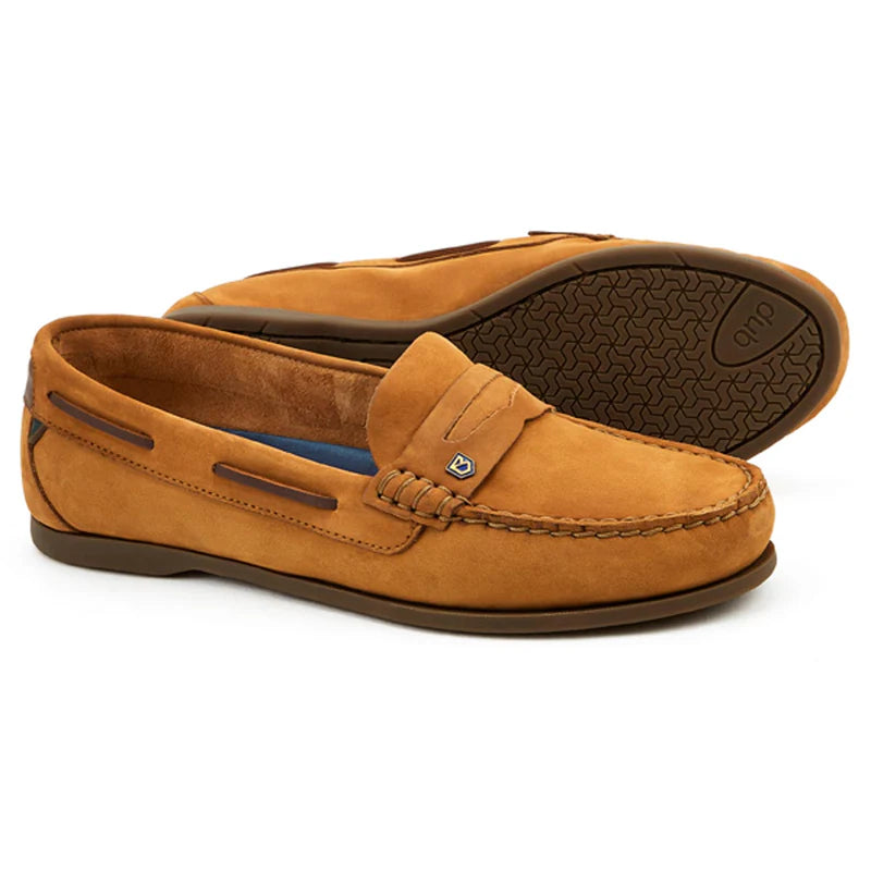 50% OFF DUBARRY Ladies Belize Deck Shoes - Cognac - Size: UK 6.5 (EU40) Dubarry