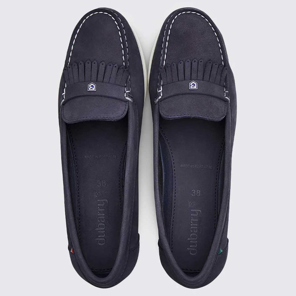DUBARRY Ladies Florence Slip On Deck Shoes - Denim