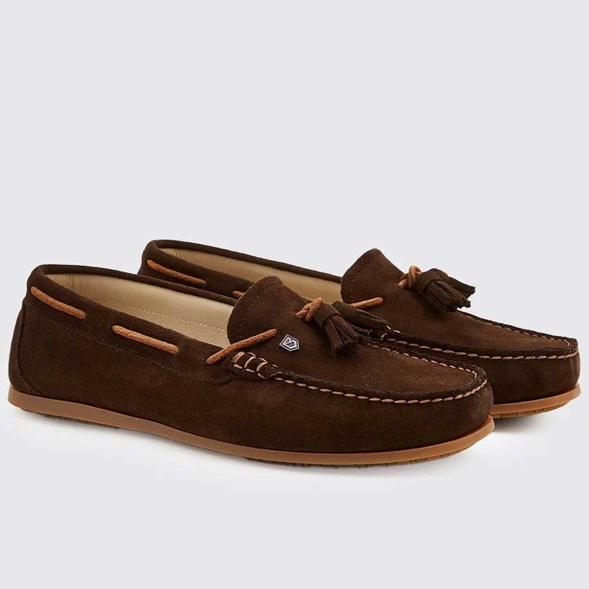 DUBARRY Ladies Jamaica Deck Shoes - Cigar