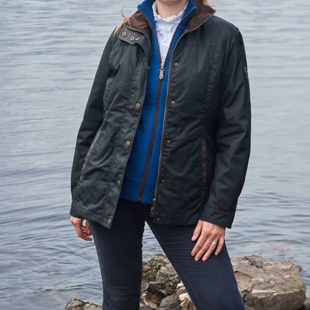 DUBARRY Ladies Mountrath Wax Jacket - Black