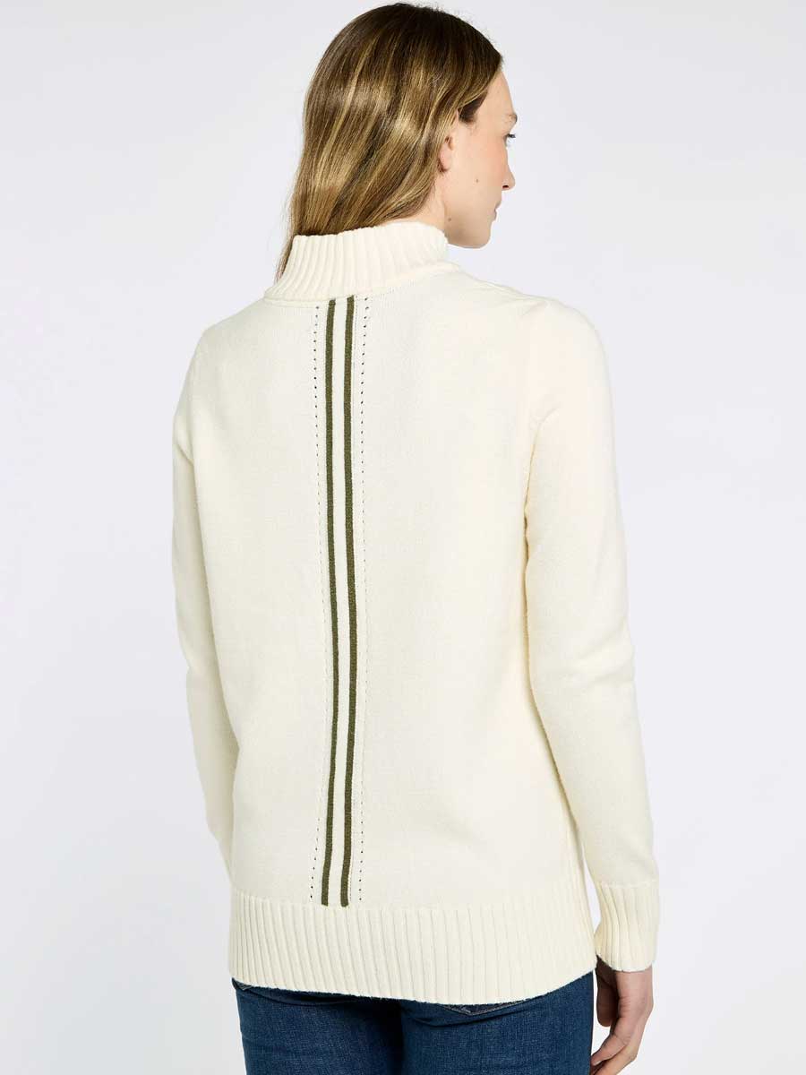 DUBARRY Markham Zip Neck Sweater - Women's - Chalk