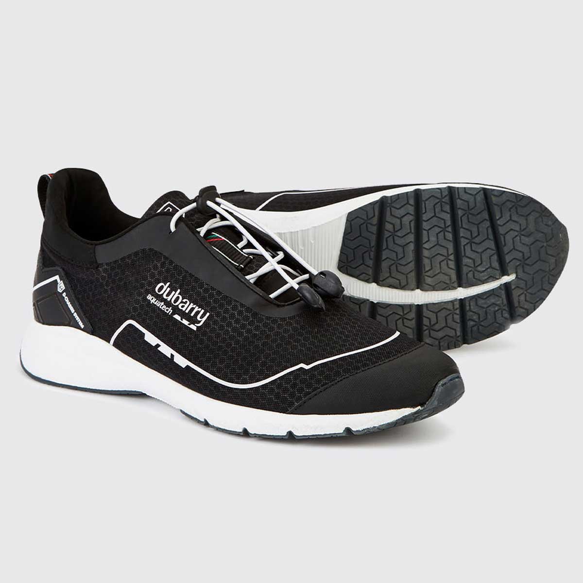 DUBARRY Mauritius Unisex Technical Sailing Trainers - Black Dubarry