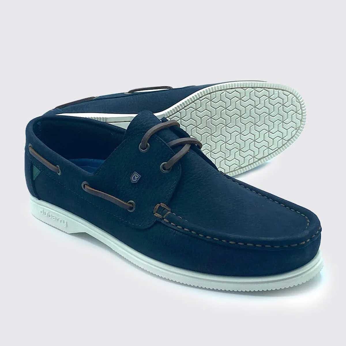 DUBARRY Men's Admirals Deck Shoes - Midnight - sole view