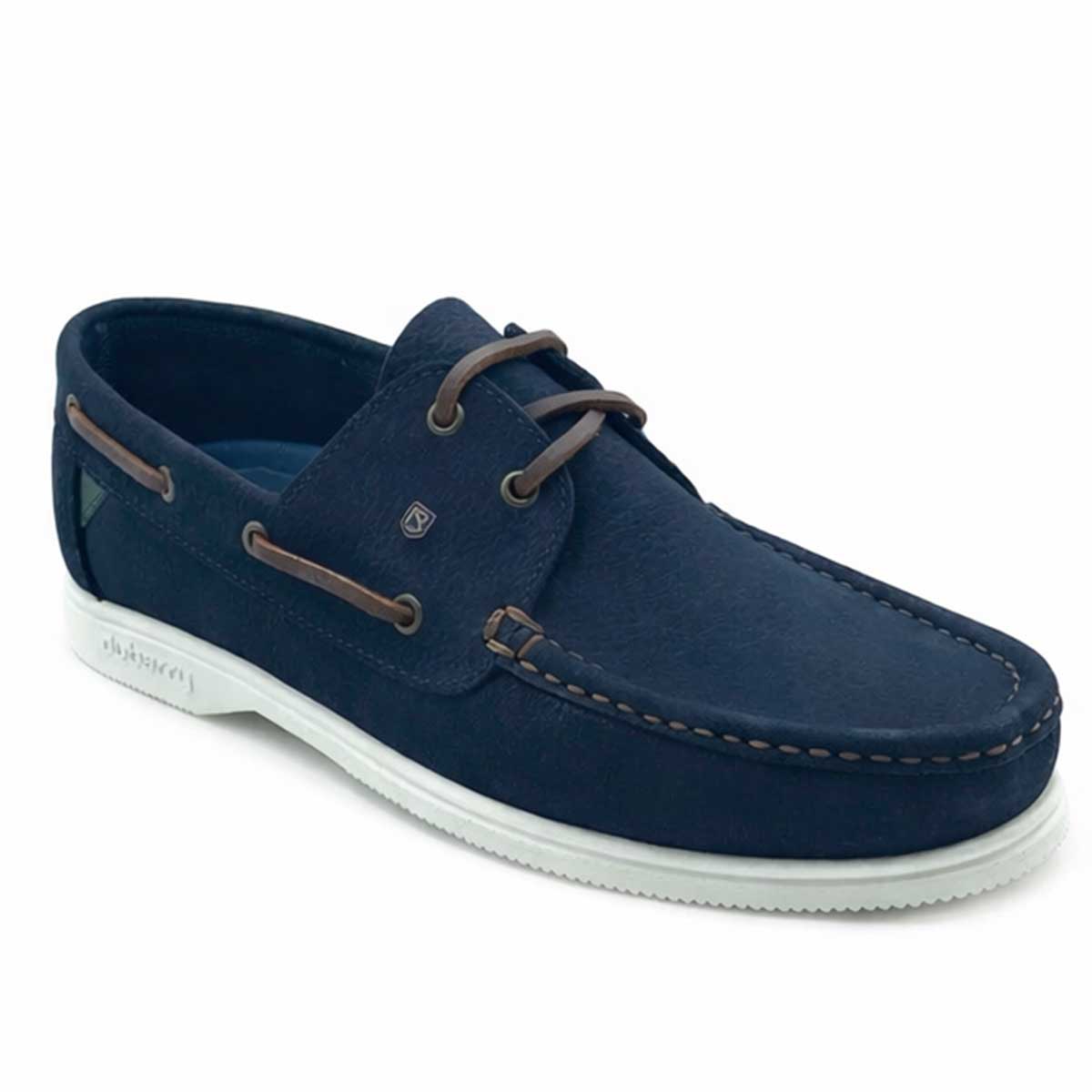 DUBARRY Men's Admirals Deck Shoes - Midnight - front view