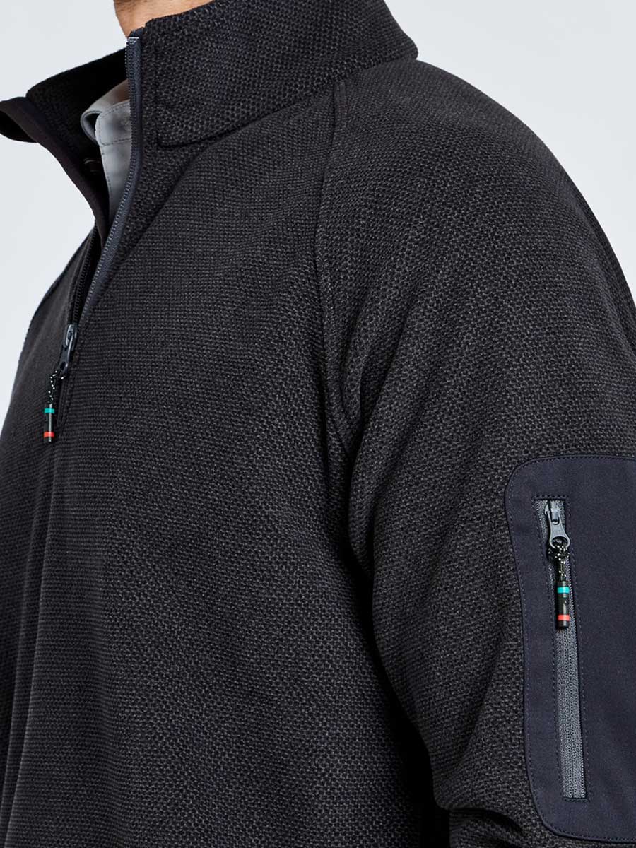 DUBARRY Monaco Unisex Quarter-Zip Technical Fleece - Graphite Dubarry