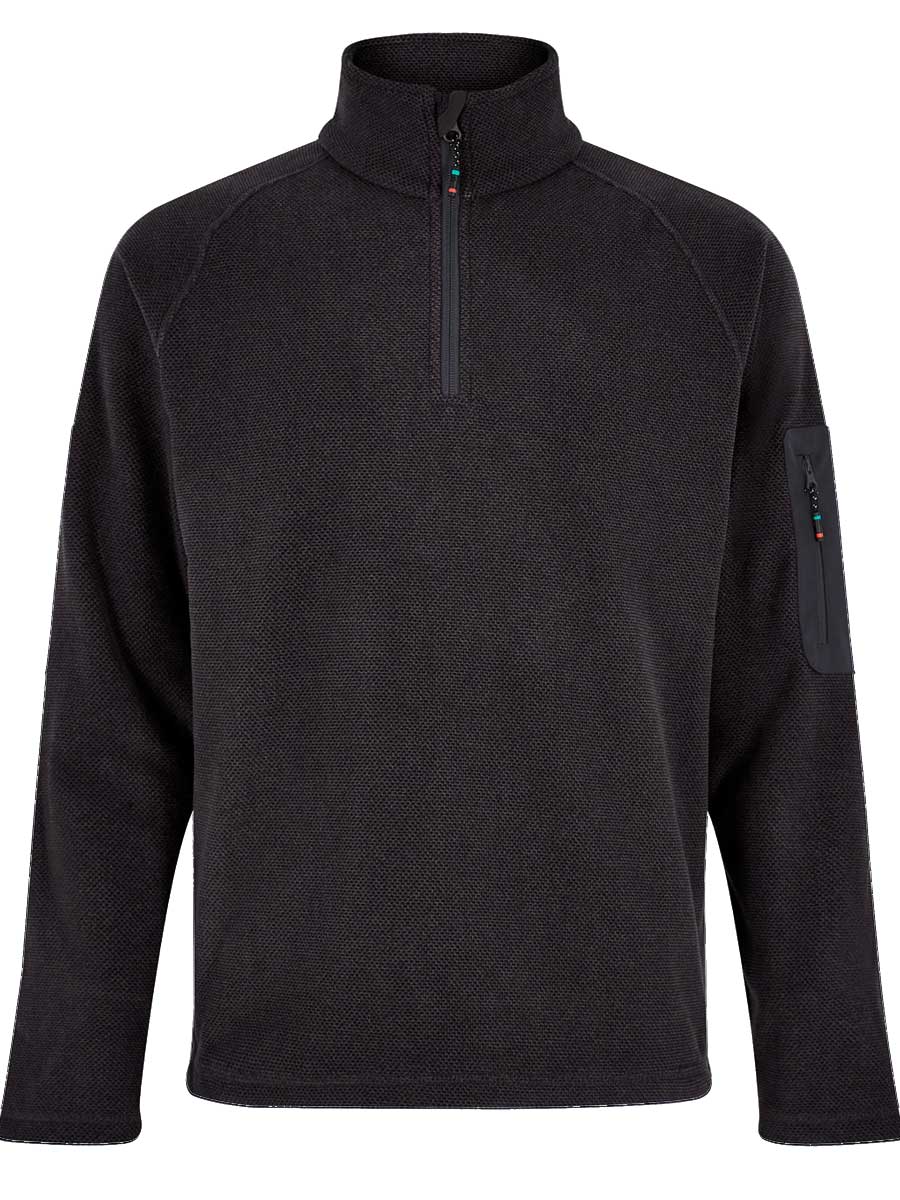 DUBARRY Monaco Unisex Quarter-Zip Technical Fleece - Graphite
