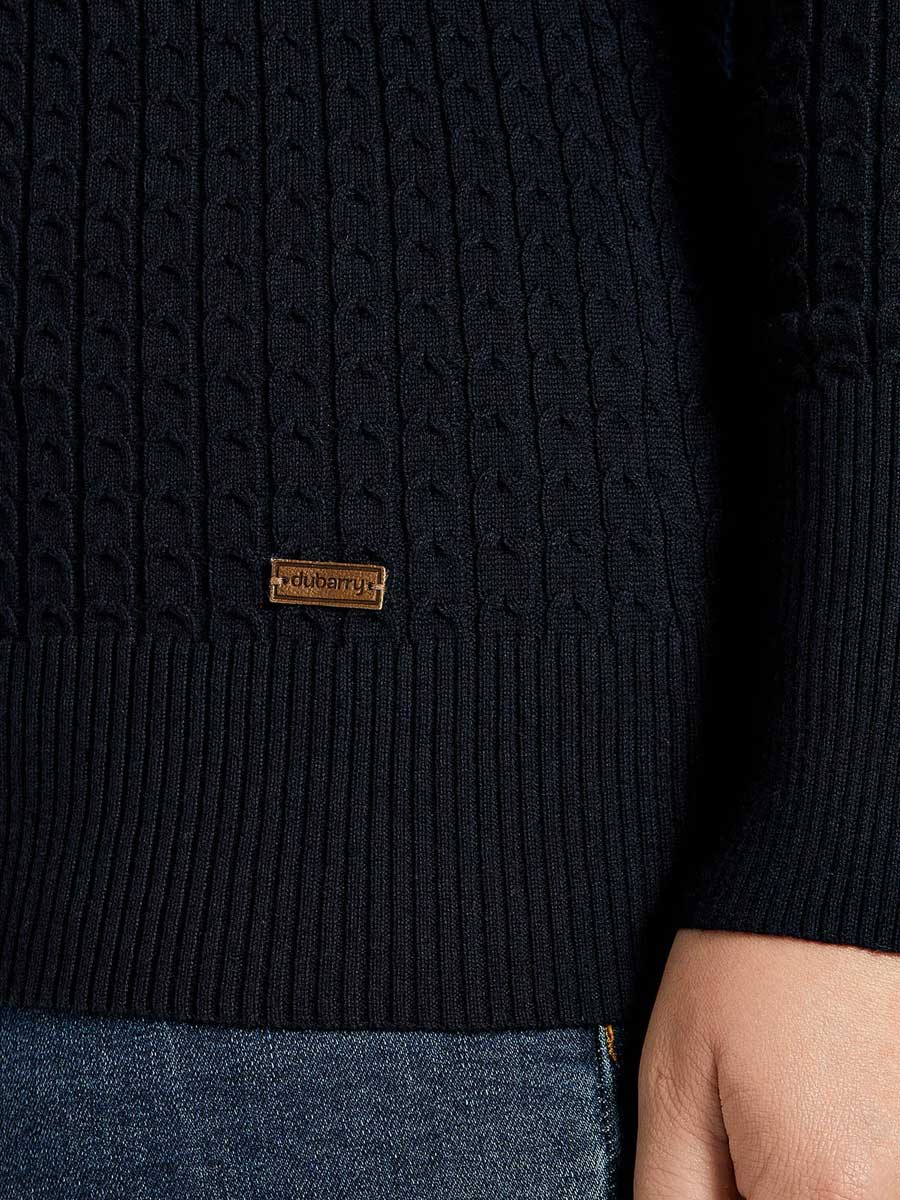 DUBARRY Monkstown Cable Stitch Sweater - Women's - Navy