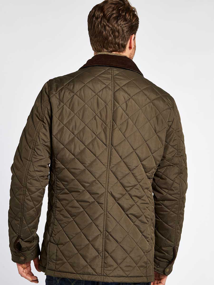 DUBARRY Mountusher Quilted Jacket - Mens - Olive Dubarry