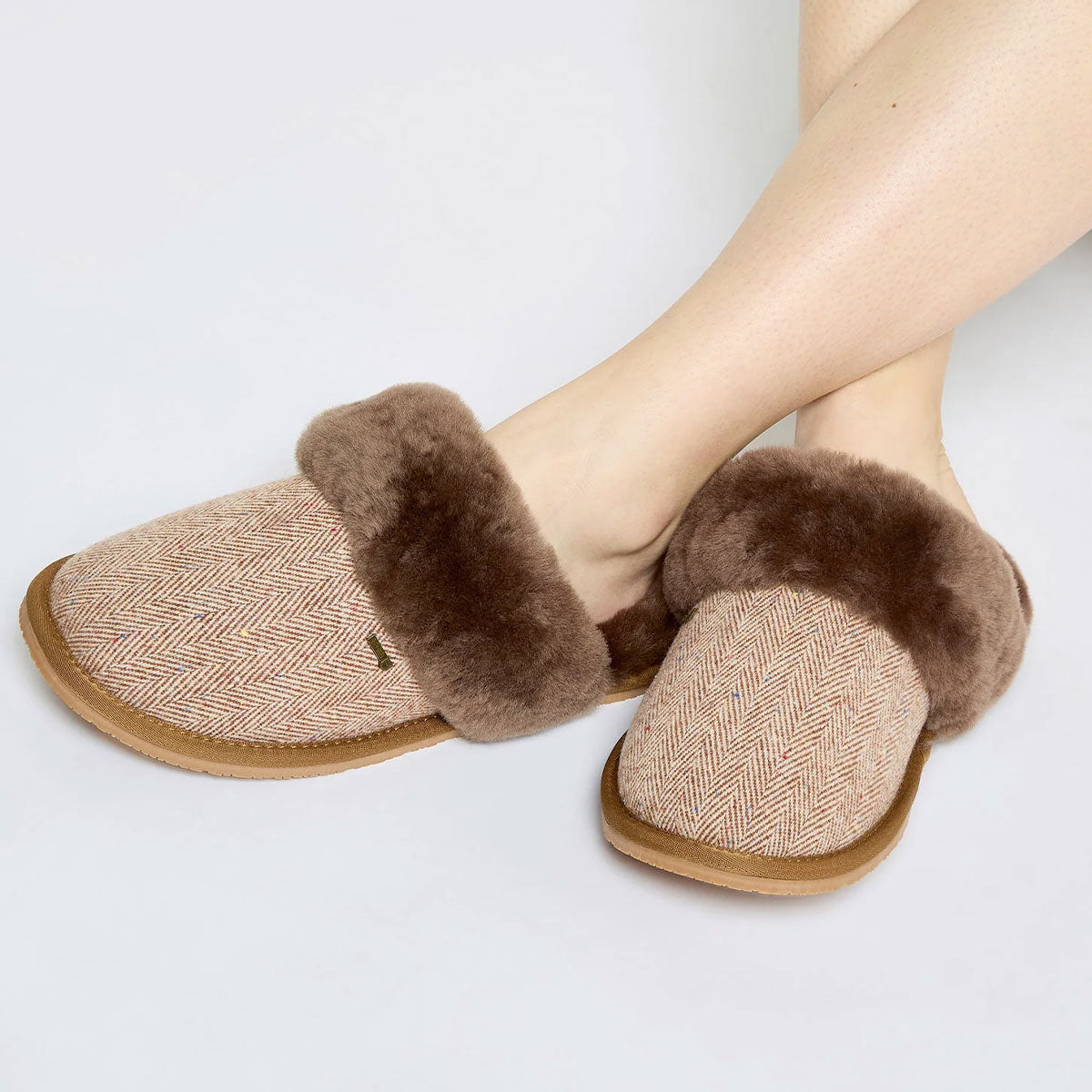 DUBARRY Mullingar Women's Mule Slippers - Camel