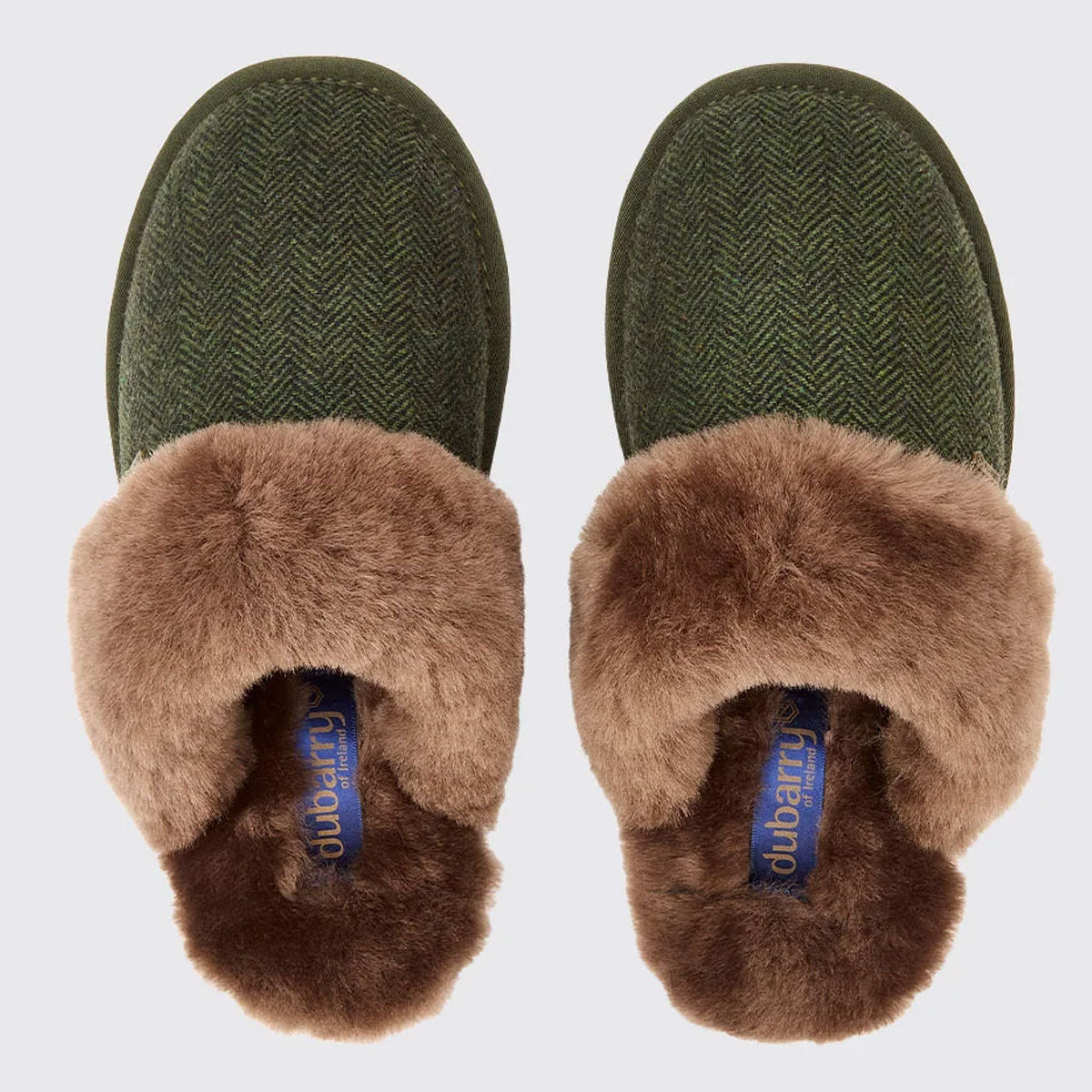 DUBARRY Mullingar Women's Mule Slippers - Olive