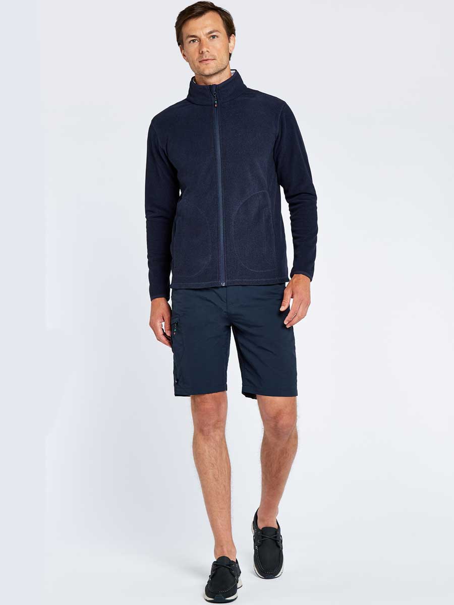 DUBARRY Mustique Mens Full-Zip Technical Fleece - Navy