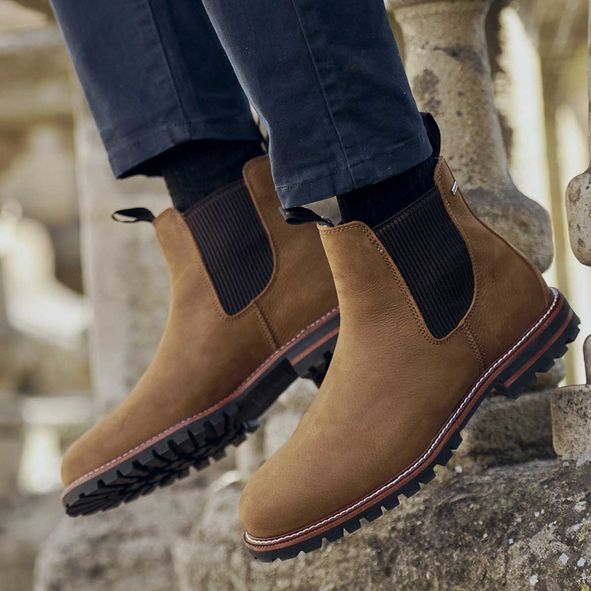 DUBARRY Ofaly Ankle Boots - Mens - Brown Dubarry