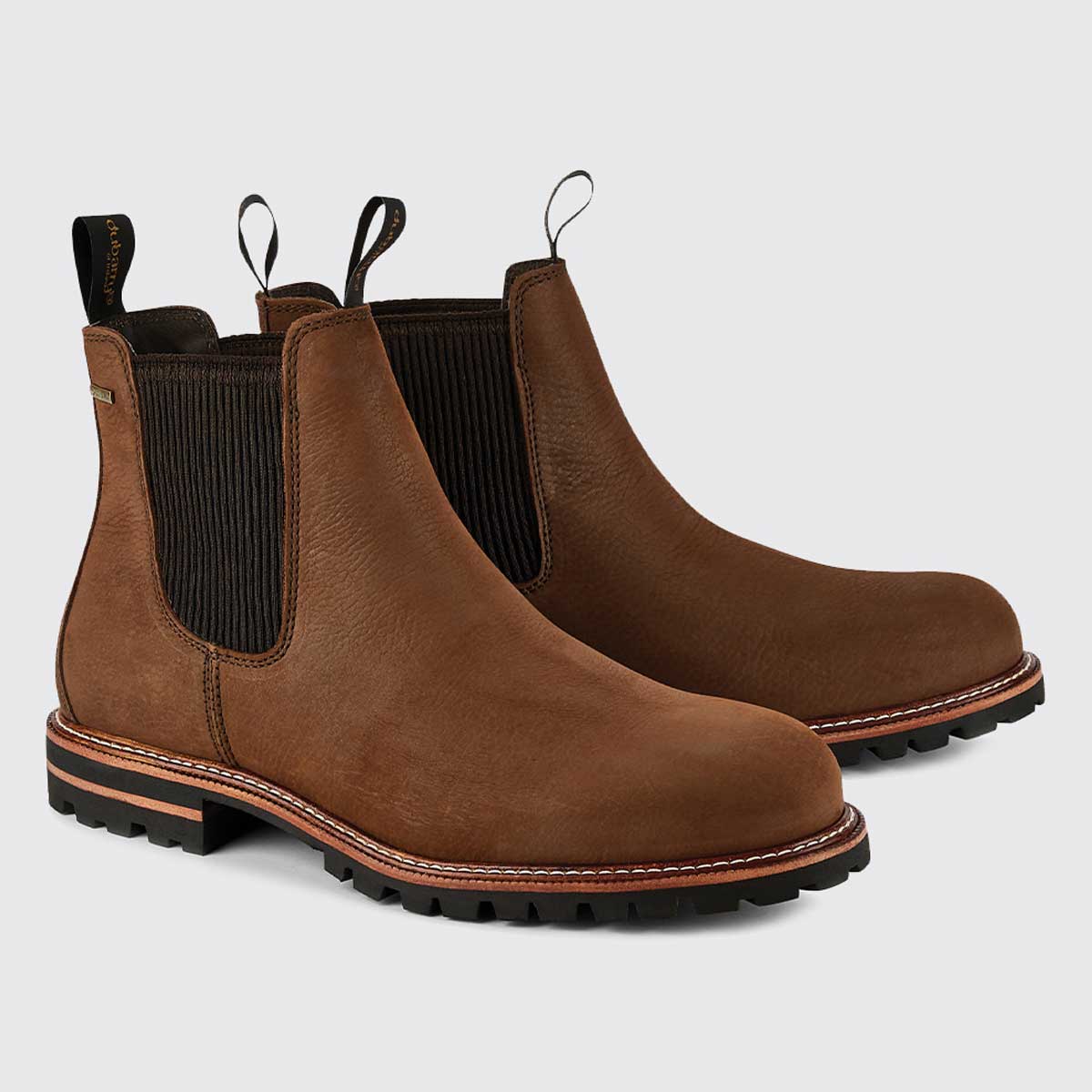 DUBARRY Offaly Waterproof Chelsea Boots - Mens - Walnut