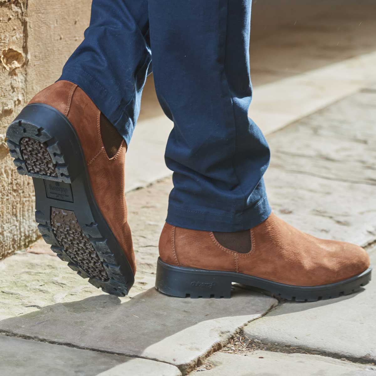 DUBARRY Offaly Waterproof Chelsea Boots - Mens - Walnut