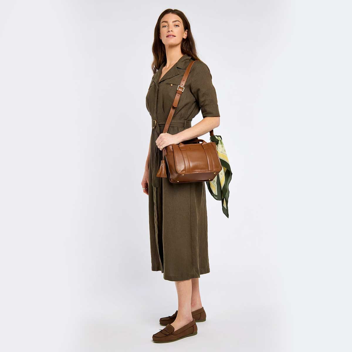 DUBARRY Ramelton Medium Size Leather Handbag - Women's - Caramel