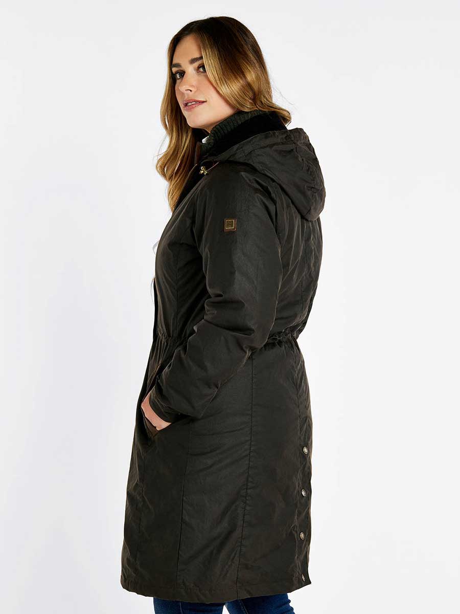 DUBARRY Redington Wax Coat - Women's - Verdigris Dubarry