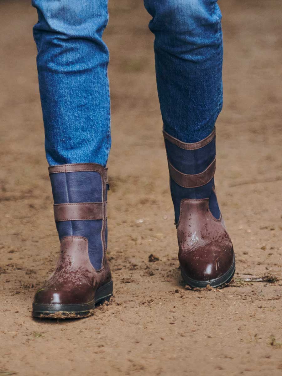 DUBARRY Roscommon Boots - Gore-Tex Leather - Navy & Brown