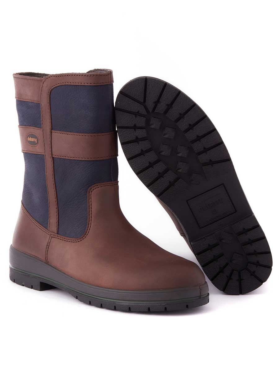 DUBARRY Roscommon Boots - Gore-Tex Leather - Navy & Brown