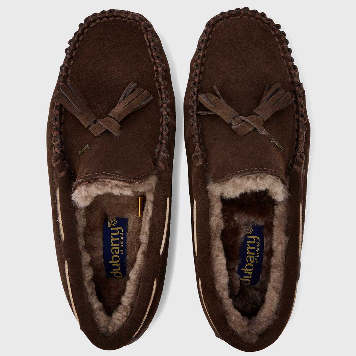 DUBARRY Rosslare Moccasin Slippers - Women's - Cigar