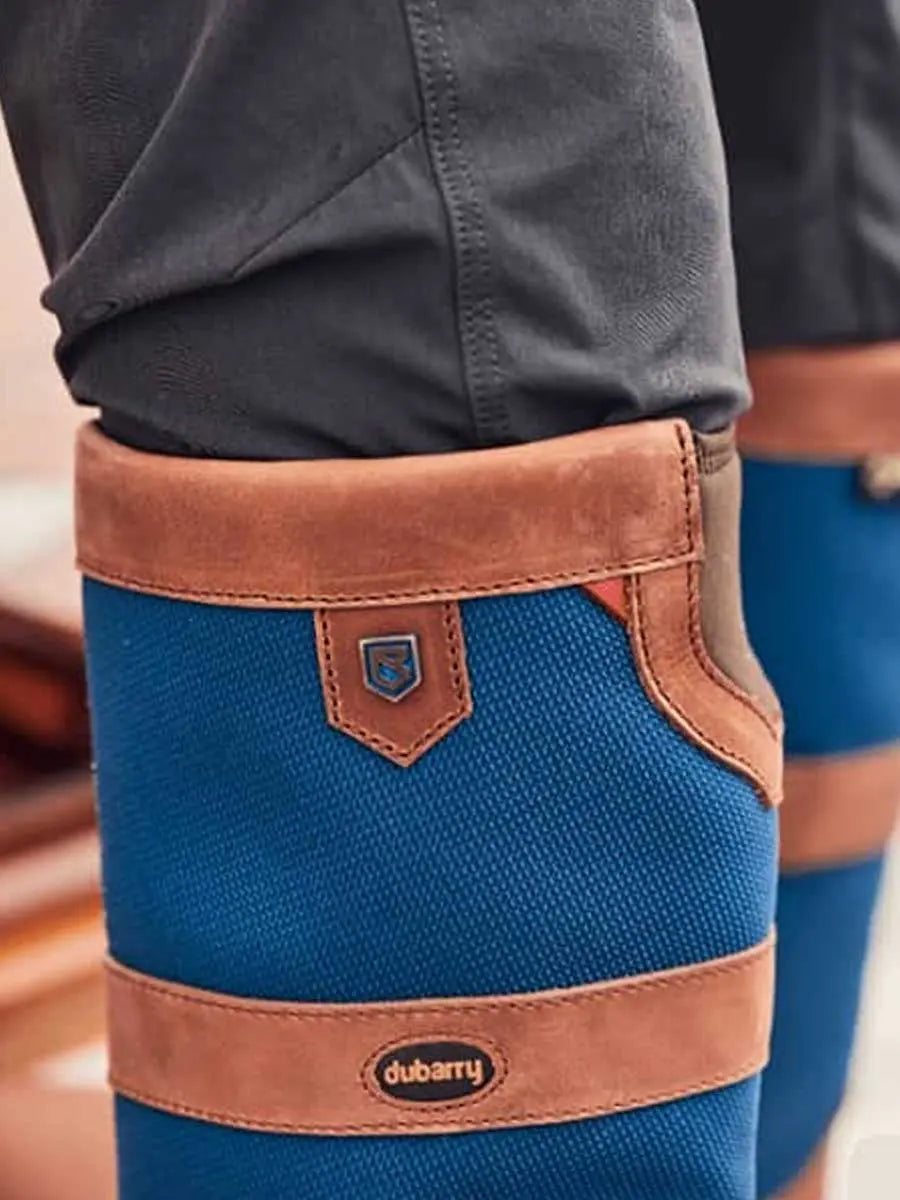 DUBARRY Shamrock Sailing Boots - Navy & Brown