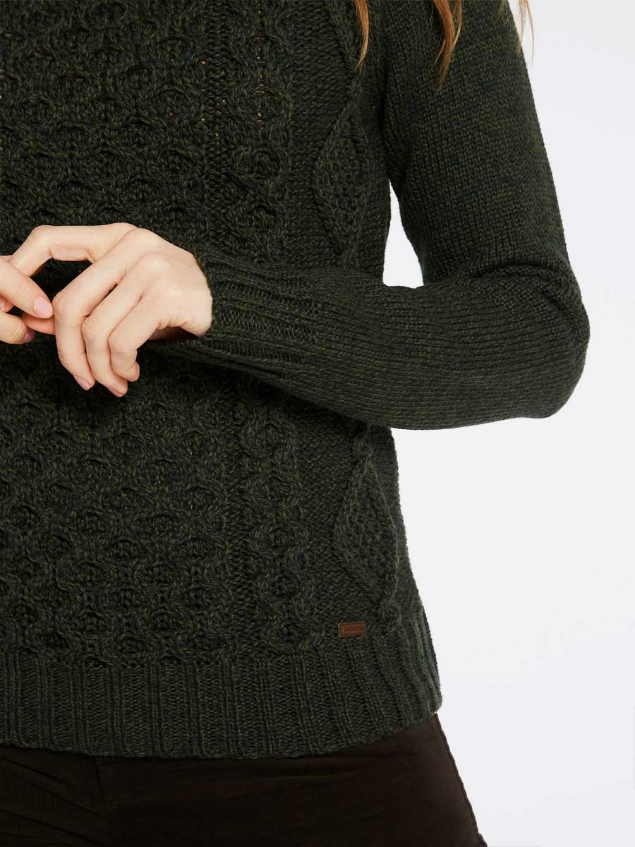 DUBARRY Shanley Merino Wool Sweater - Womens - Olive