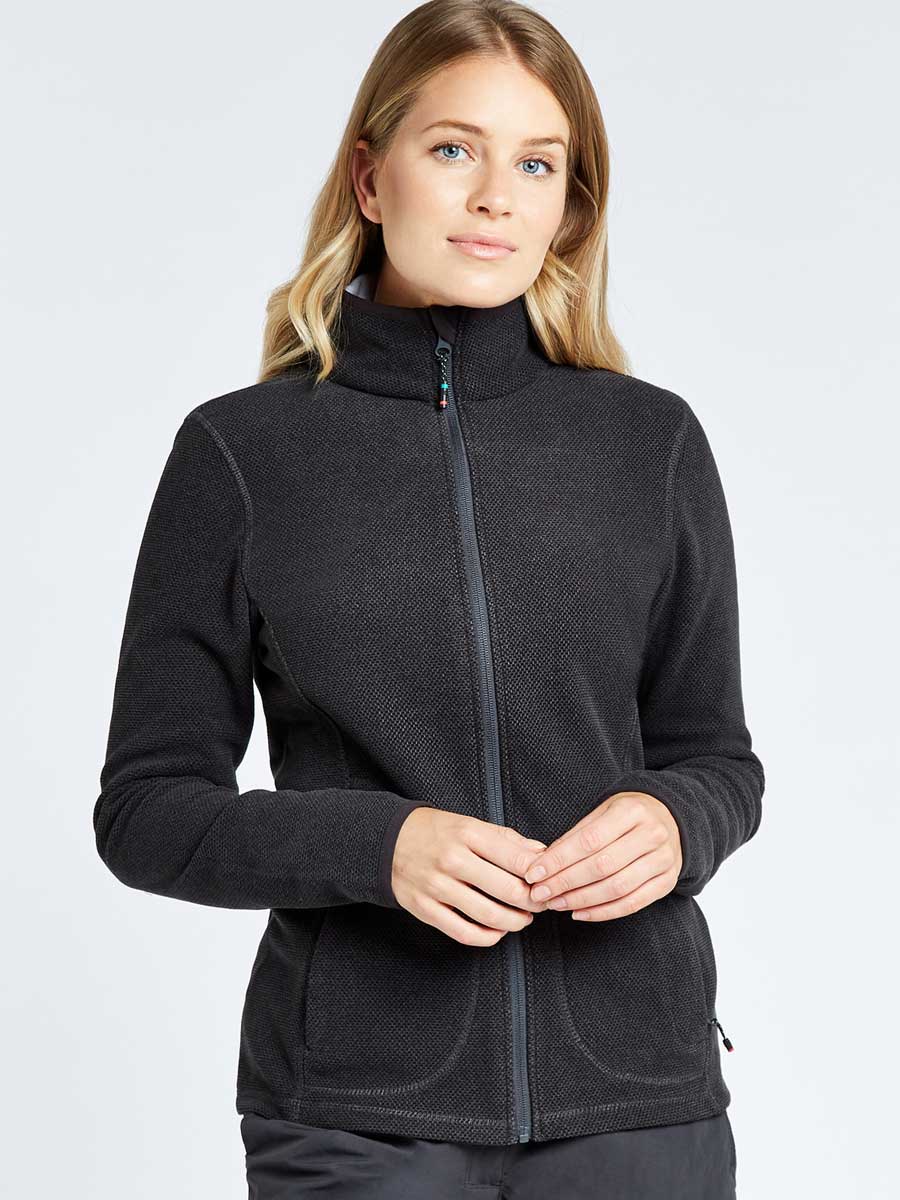 DUBARRY Sicily Womens Full-Zip Technical Fleece - Graphite