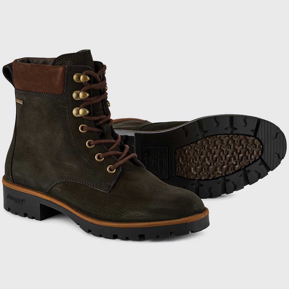 DUBARRY Strokestown Hiking Style Boots - Womens - Black Dubarry