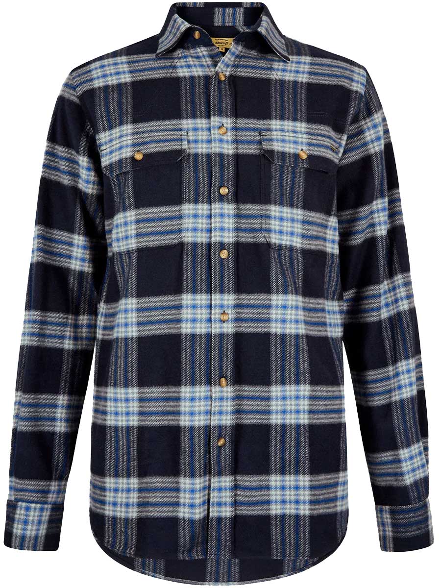 DUBARRY Townley Country Check Shirt - Men's - Indigo