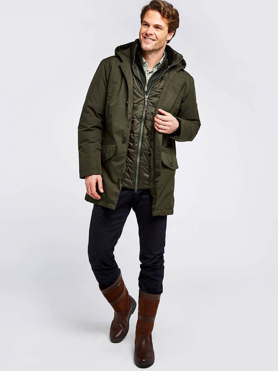 DUBARRY Urlingford Down Parka Jacket - Mens - Ivy Dubarry