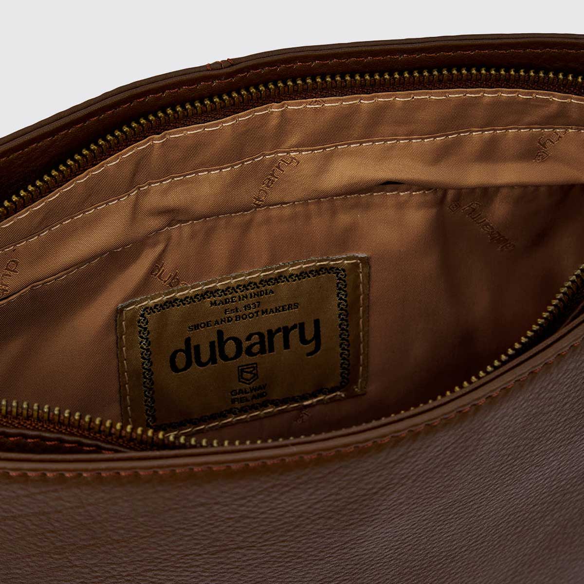 DUBARRY Woodburn Women's Saddle Bag - Walnut Dubarry