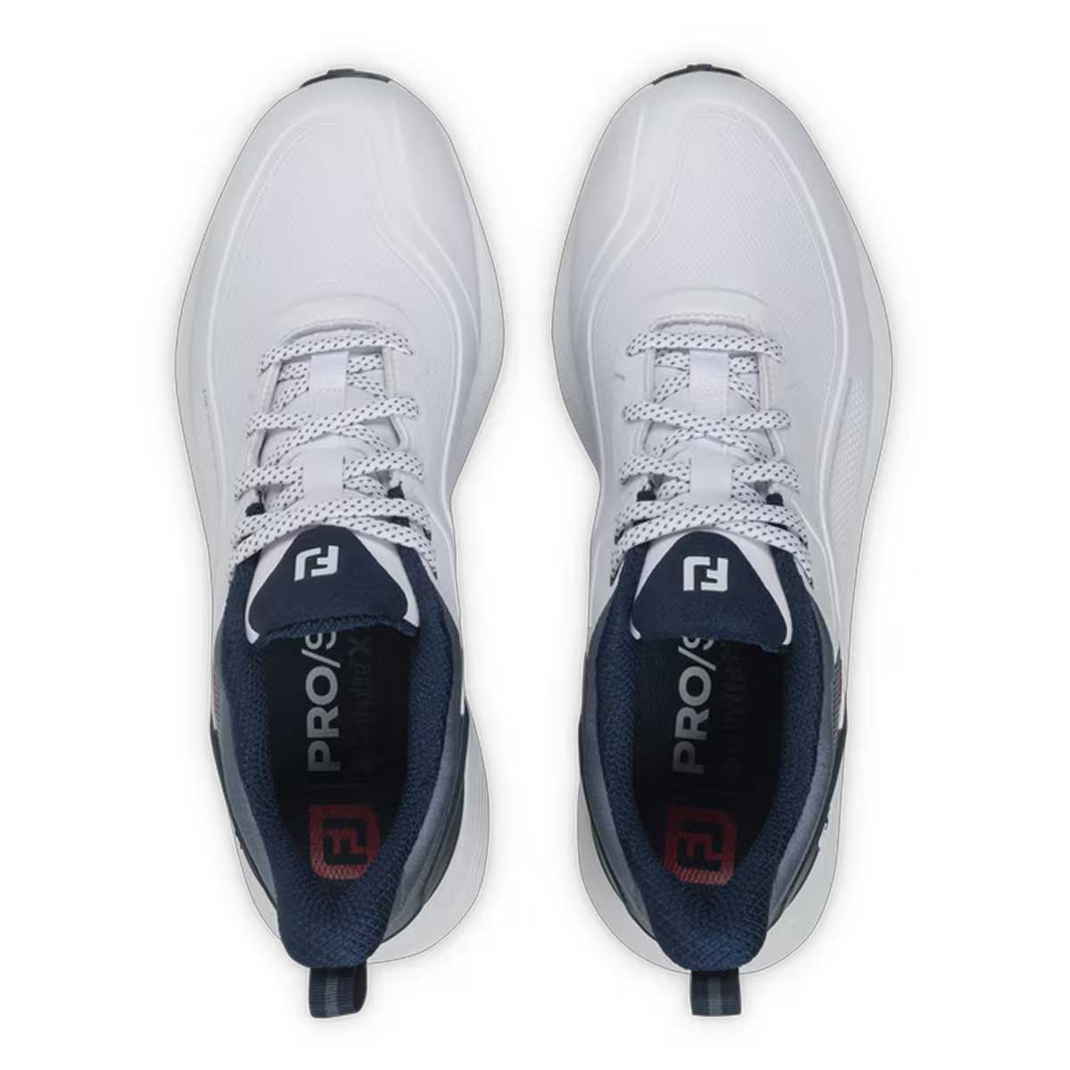 FOOTJOY Pro SL Golf Shoes - Mens - White / Blue / Red