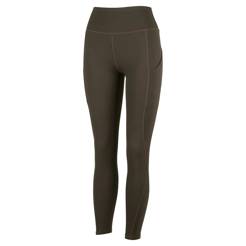 RIDGELINE Ladies Infinity Leggings - Forest Green Ridgeline