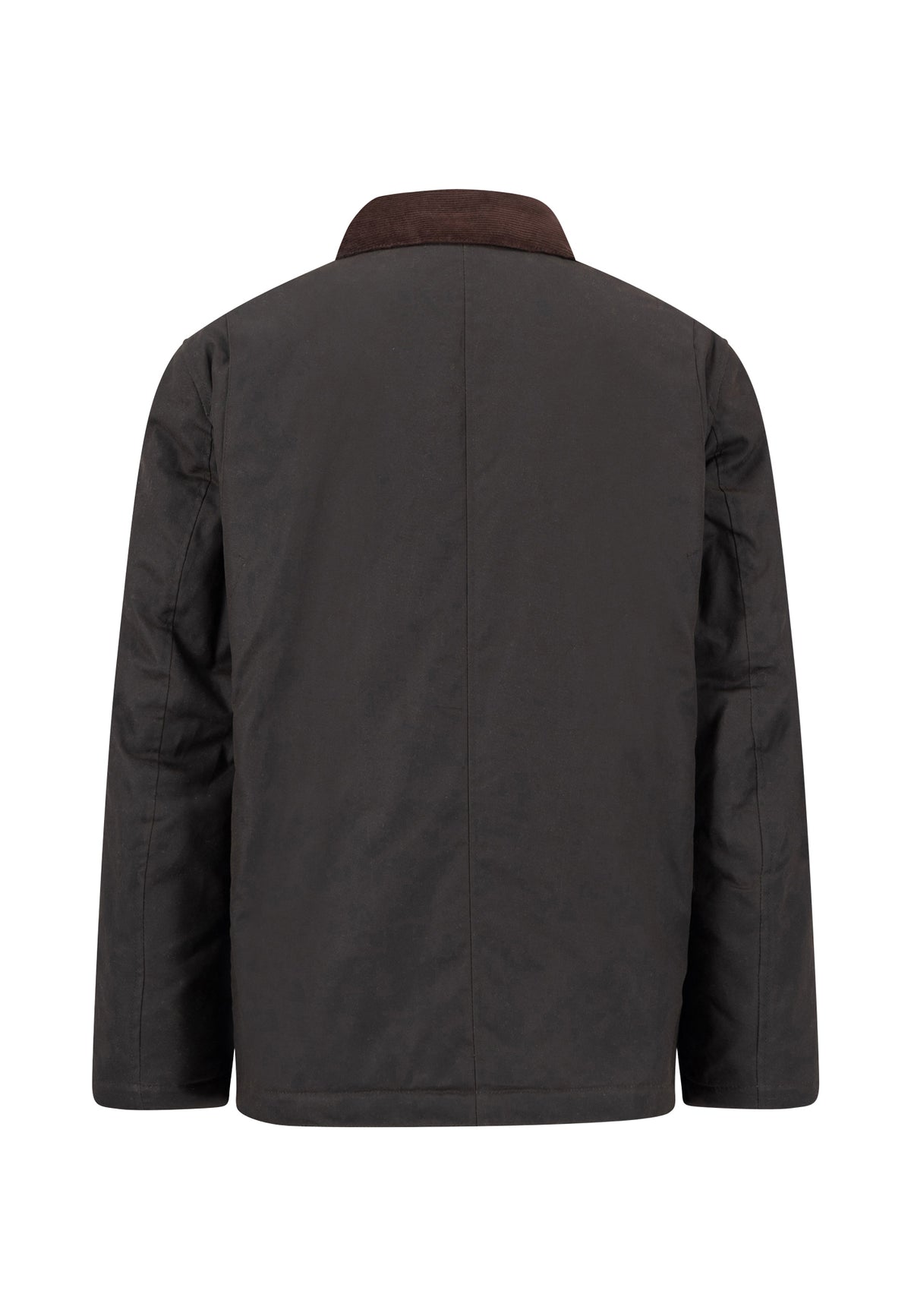 Fynch Hatton men's barn jacket in Anthracite – back view