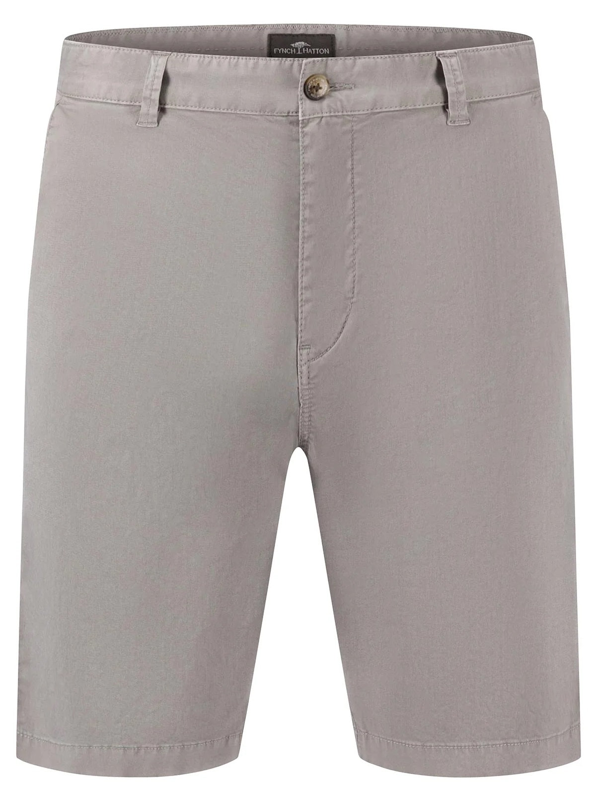 FYNCH HATTON Bermuda Shorts - Men's Stretch Cotton – Cool Grey