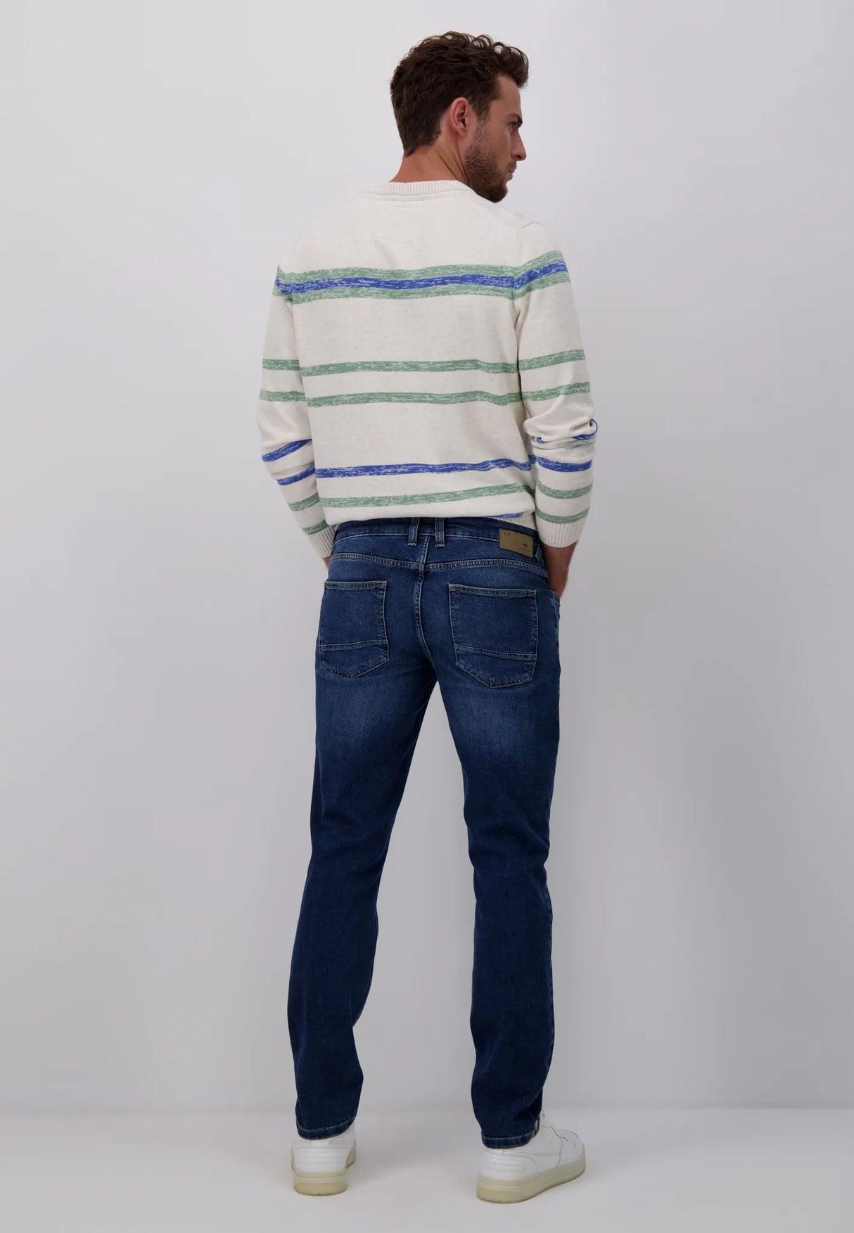 FYNCH HATTON Denim Jeans - Men's Modern Slim Fit – Blue Blue Fynch Hatton