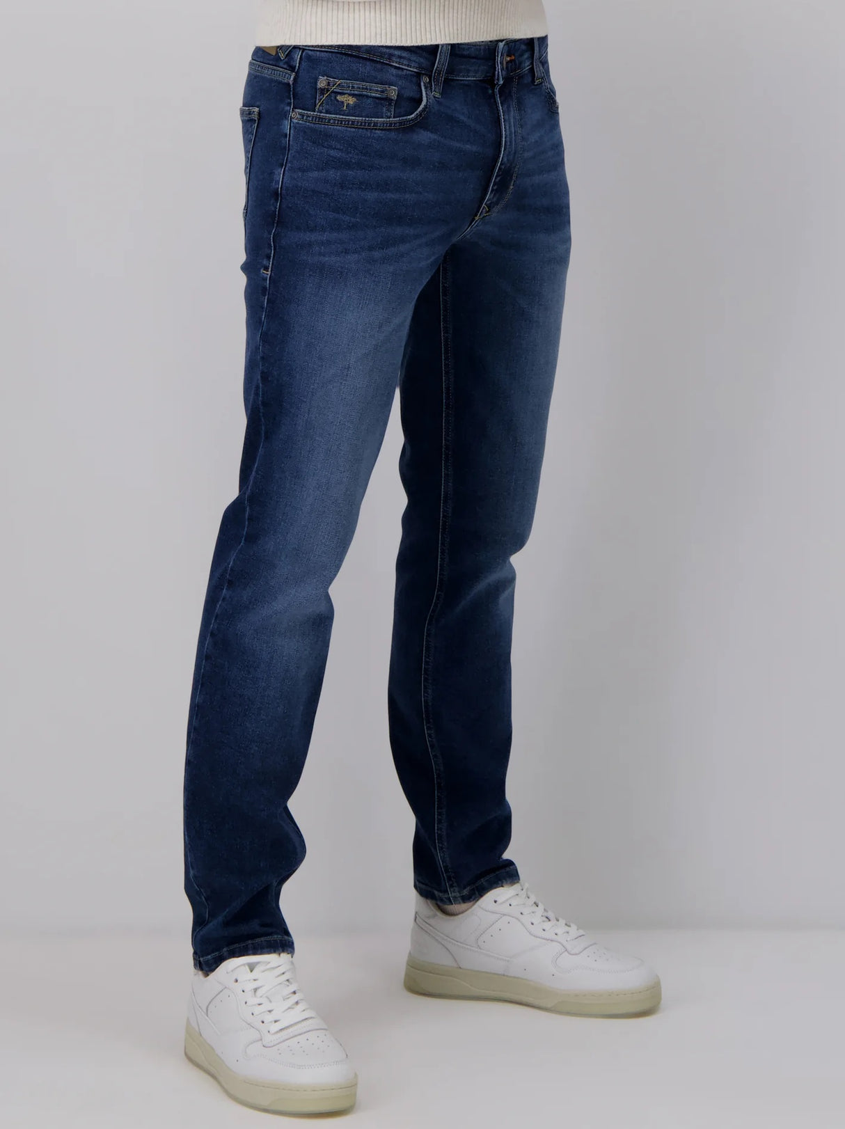 FYNCH HATTON Denim Jeans - Men's Modern Slim Fit – Blue Blue Fynch Hatton