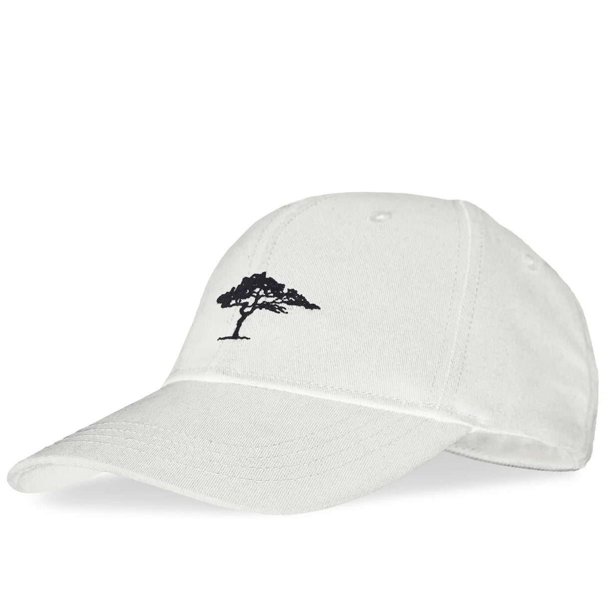 FYNCH HATTON Embroidered Cotton Cap – White Fynch Hatton