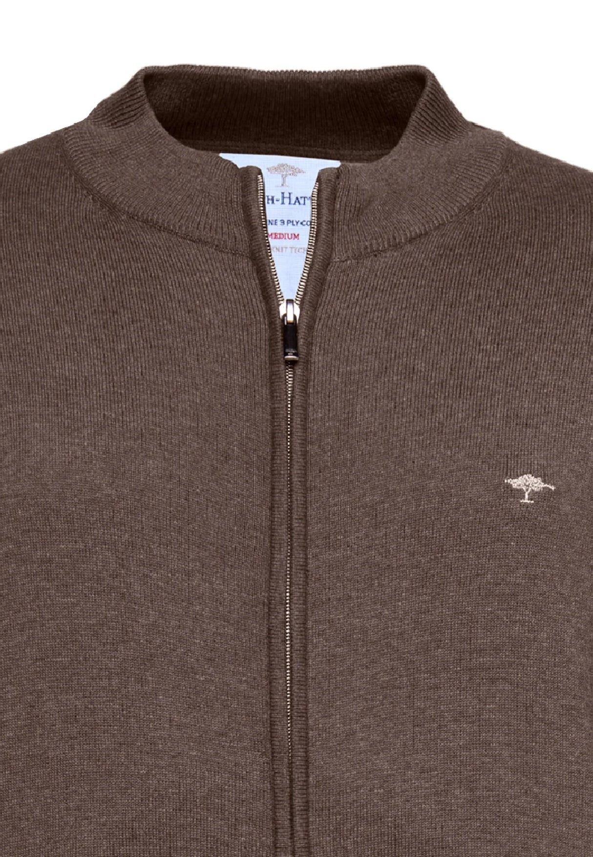 FYNCH HATTON Full Zip Cardigan - Men's Superfine Cotton – Earth Fynch Hatton