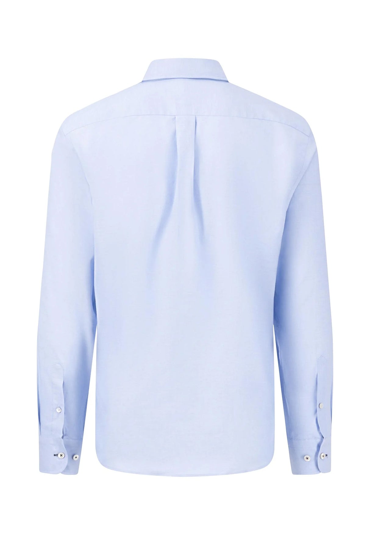 FYNCH HATTON Oxford Shirt - Men's Soft Cotton – Light Blue Fynch Hatton