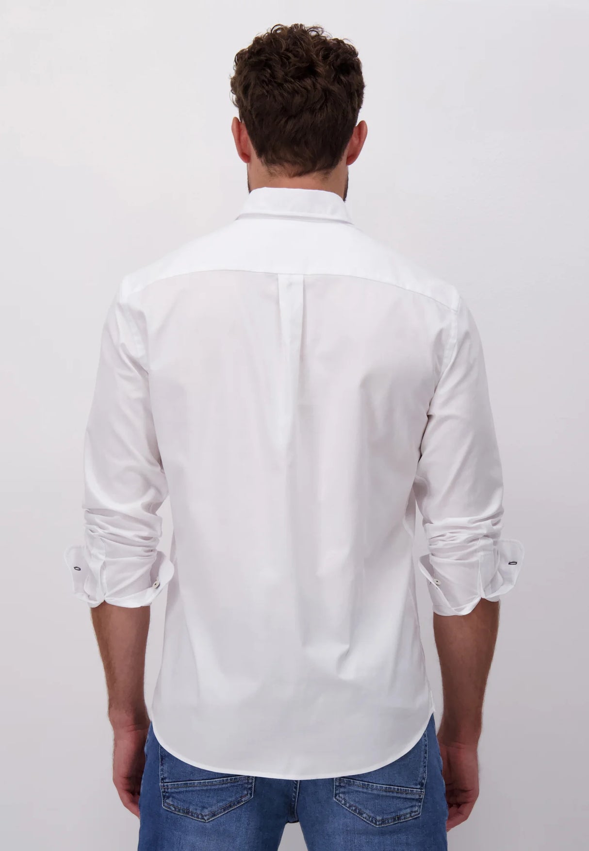 FYNCH HATTON Oxford Shirt - Men's Soft Cotton – White Fynch Hatton