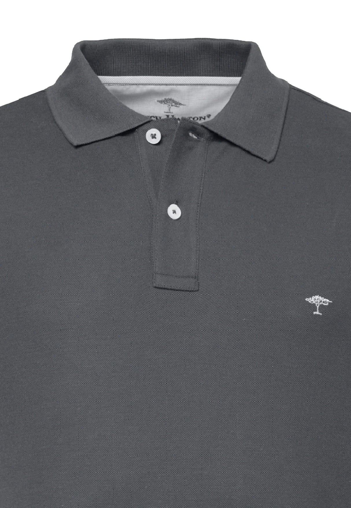 FYNCH HATTON Pique Polo Shirt - Men's Supima Cotton – Asphalt Fynch Hatton