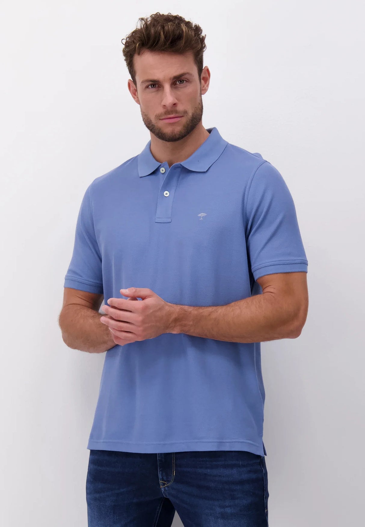 FYNCH HATTON Pique Polo Shirt - Men's Supima Cotton – Pacific Fynch Hatton