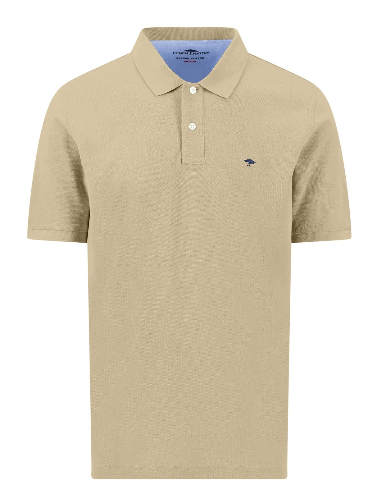 FYNCH HATTON Pique Polo Shirt - Men's Supima Cotton – Pistachio