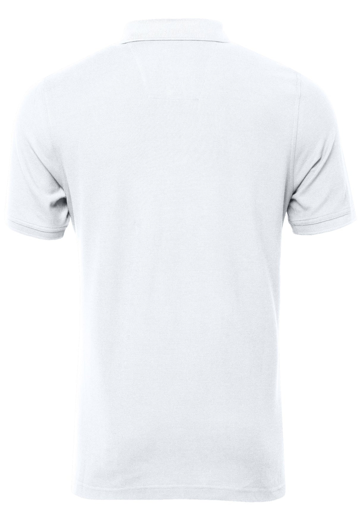 FYNCH HATTON Pique Polo Shirt - Men's Supima Cotton – White Fynch Hatton