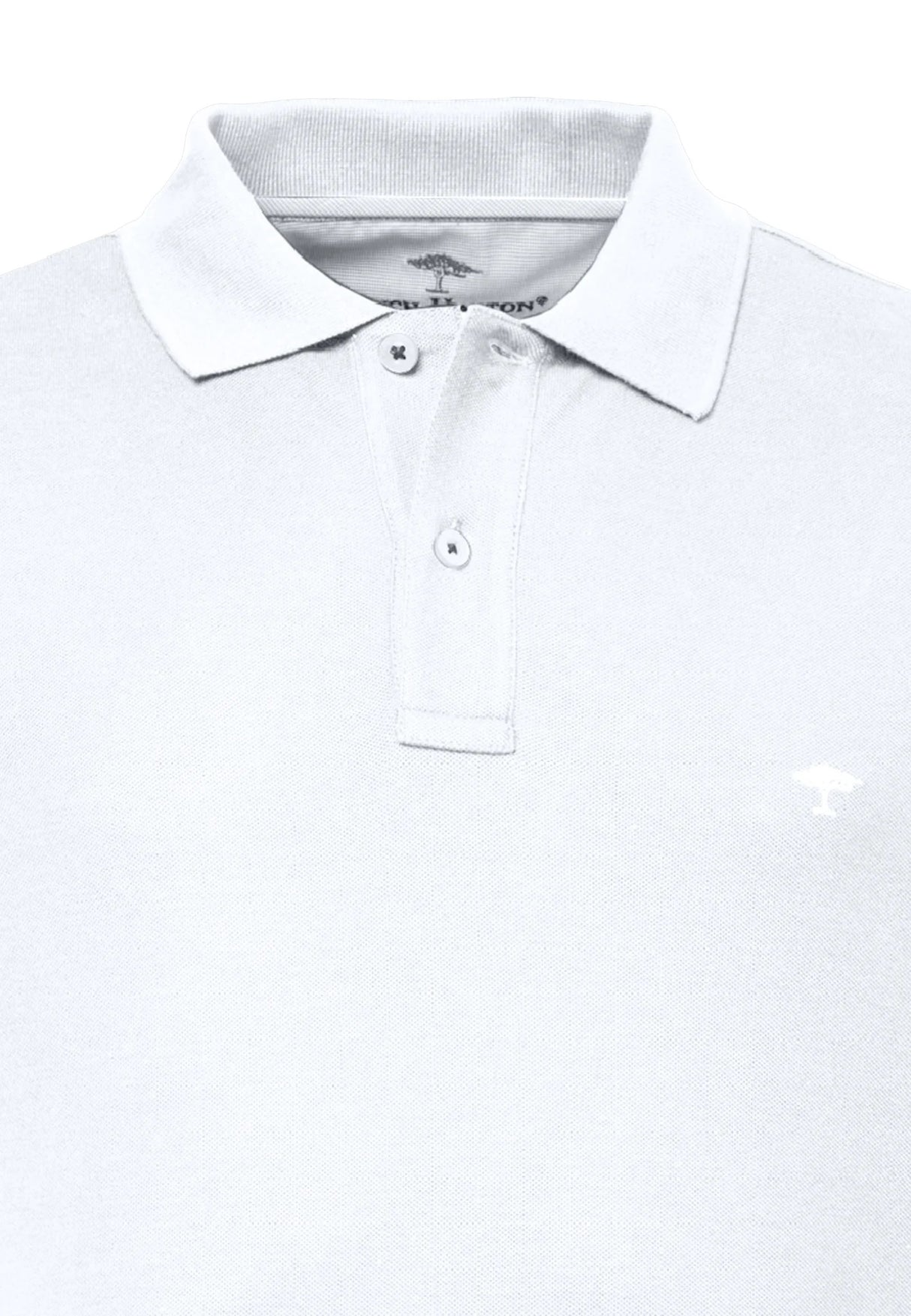 FYNCH HATTON Pique Polo Shirt - Men's Supima Cotton – White Fynch Hatton