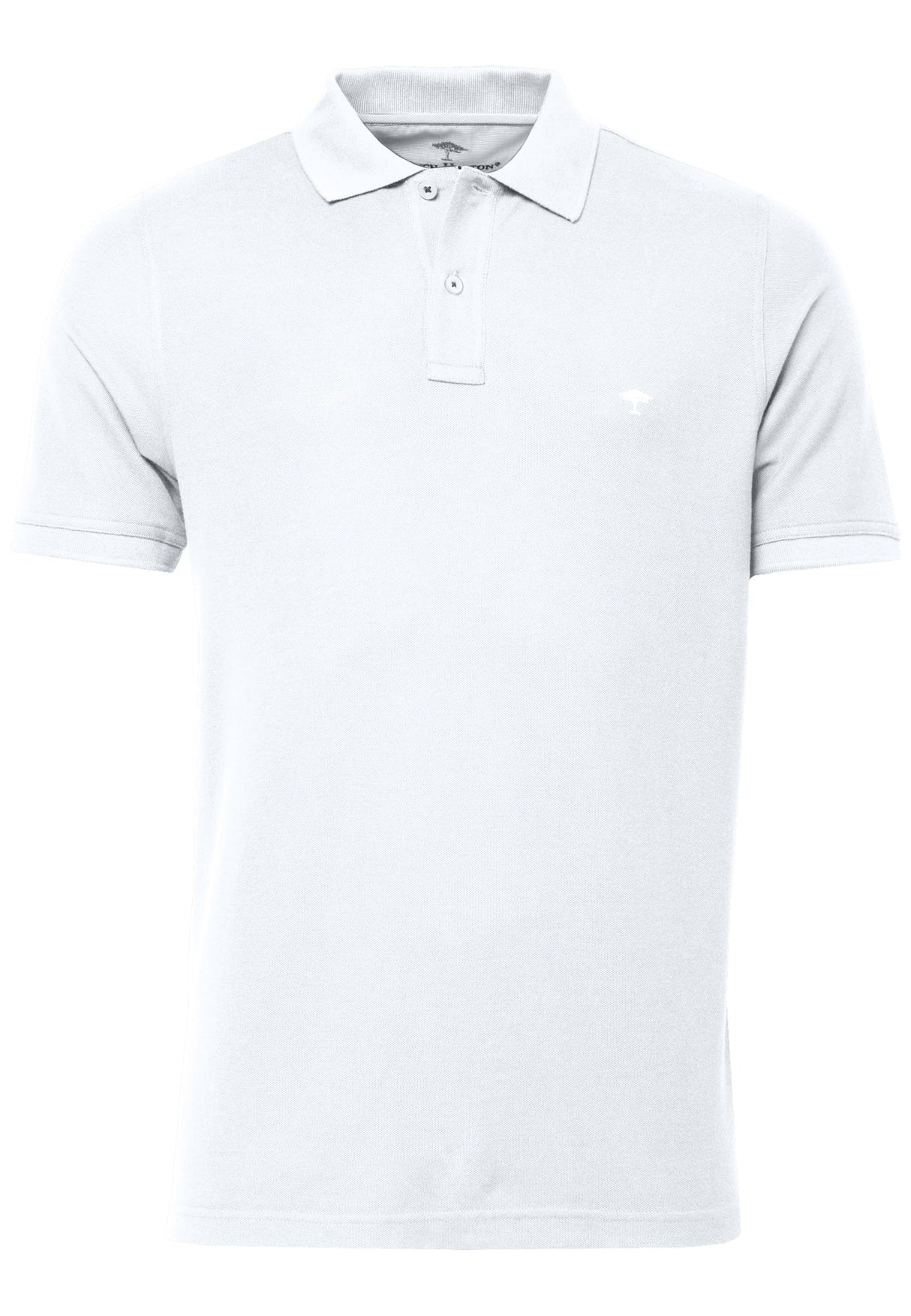 FYNCH HATTON Pique Polo Shirt - Men's Supima Cotton – White Fynch Hatton
