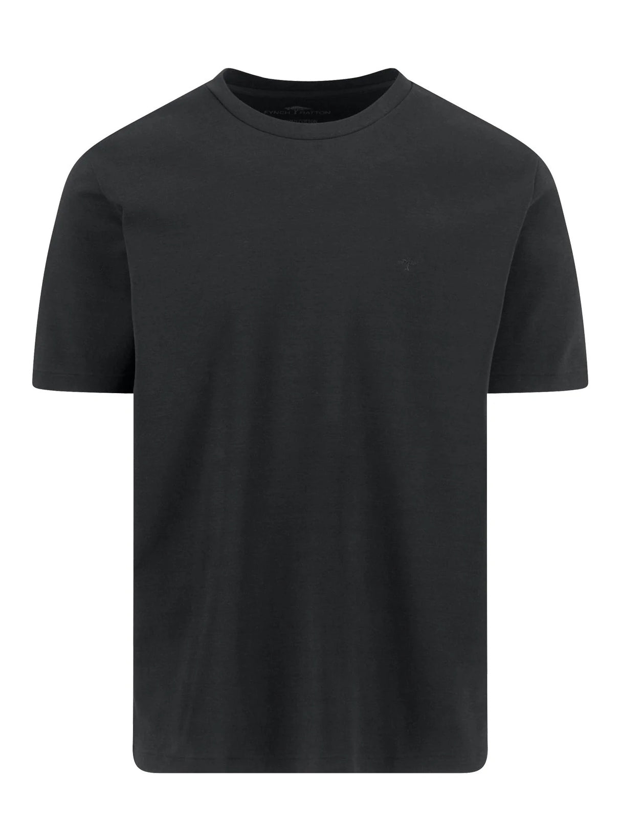 FYNCH HATTON Premium Cotton T-Shirt - Men's – Black