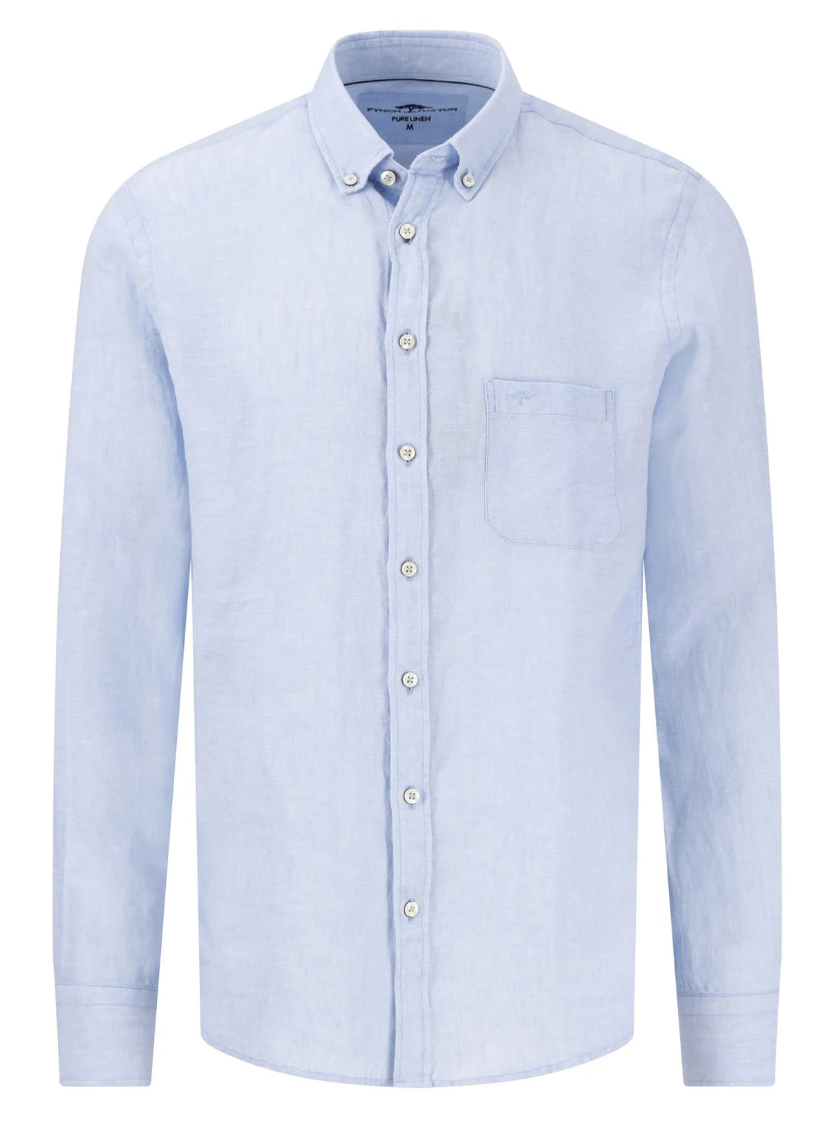 60% OFF FYNCH HATTON Pure Linen Shirt - Men's – Summer Breeze - Size: SMALL