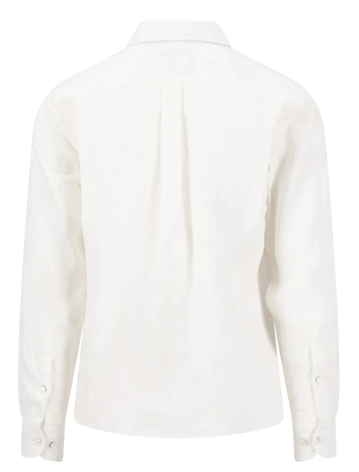 FYNCH HATTON Pure Linen Shirt - Men's – White